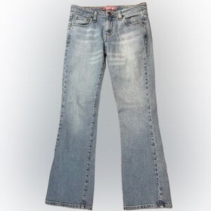 Levi’s 518 Super Low Boot Cut Blue Denim Women's Jeans Size 9